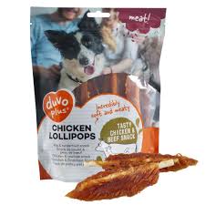 DUVO+ DOG SNACK CHICKEN LOLLIPOPS 400G