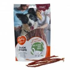 DUVO+ DOG SNACK DUCK STRIPS 80G