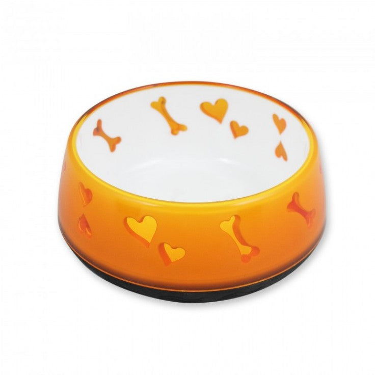 DOG LOVE BOWL - ORANGE / L