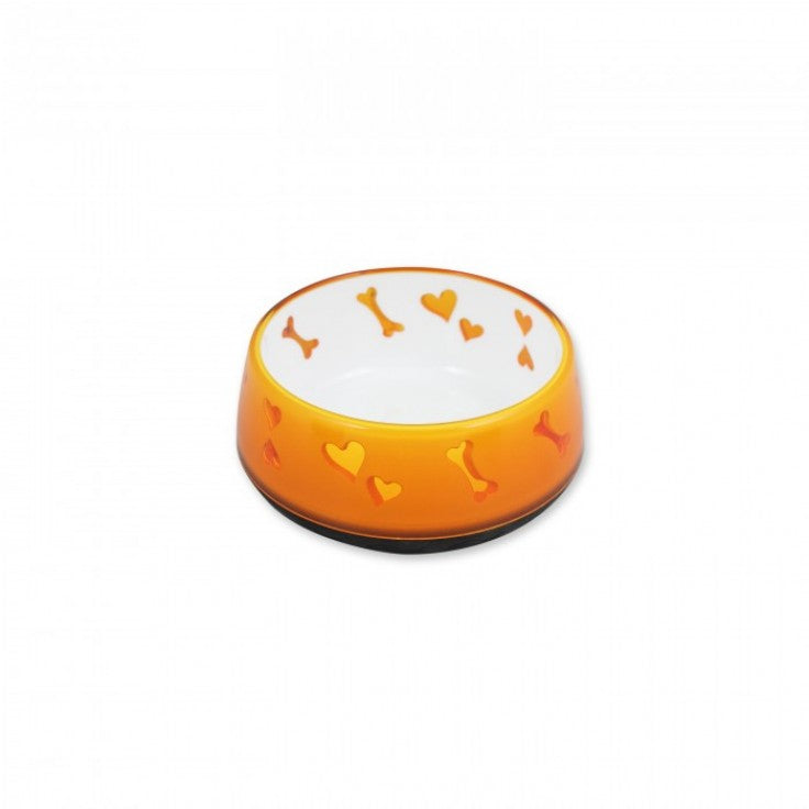 DOG LOVE BOWL - ORANGE / S