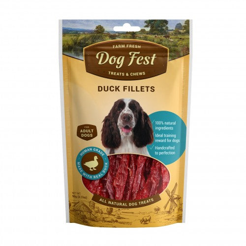 Dog Fest - Duck Fillets for Adult Dogs - 90g (3.17oz)