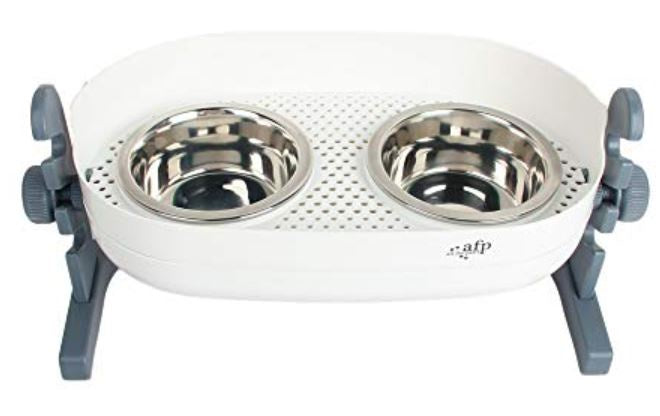 All For Paws - 3-In-1 Elevated Double Dinner - Medium