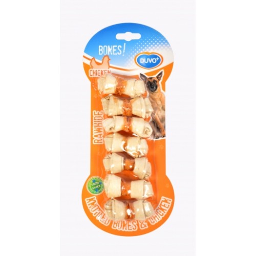 Duvo - Bones Knotted with Chicken ( 7pcs.) Media 1 of 1