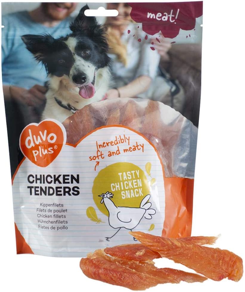 Duvo+ - DOG SNACK CHICKEN TWISTERS 80G