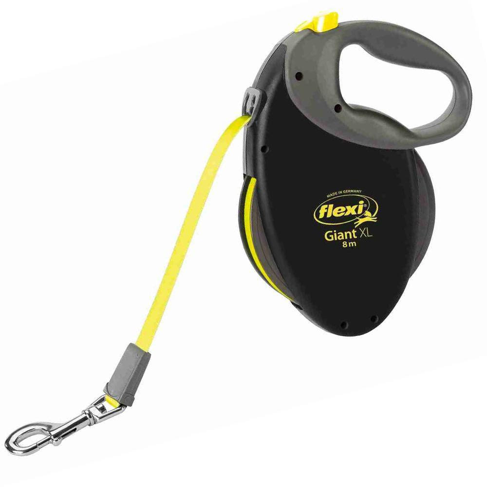 FLEXI GIANT 8M TAPE XL LARGE DOGS NEON YELLOW