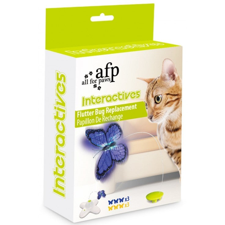 All for Paws FLUTTER BUG Re-Fill 6 packs