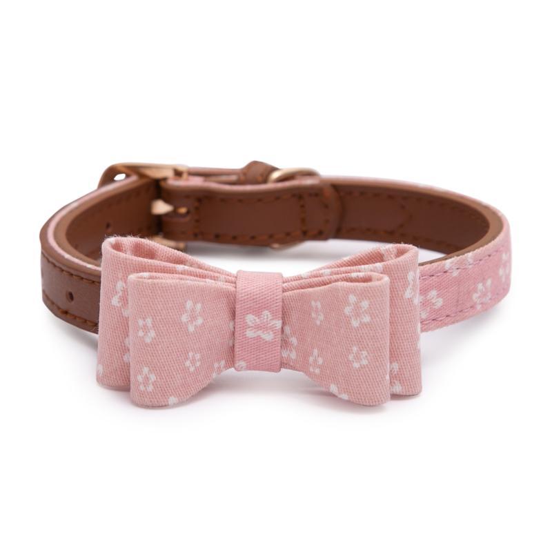 PAWSITIV HANDMADE COLLAR - DAISY - PINK