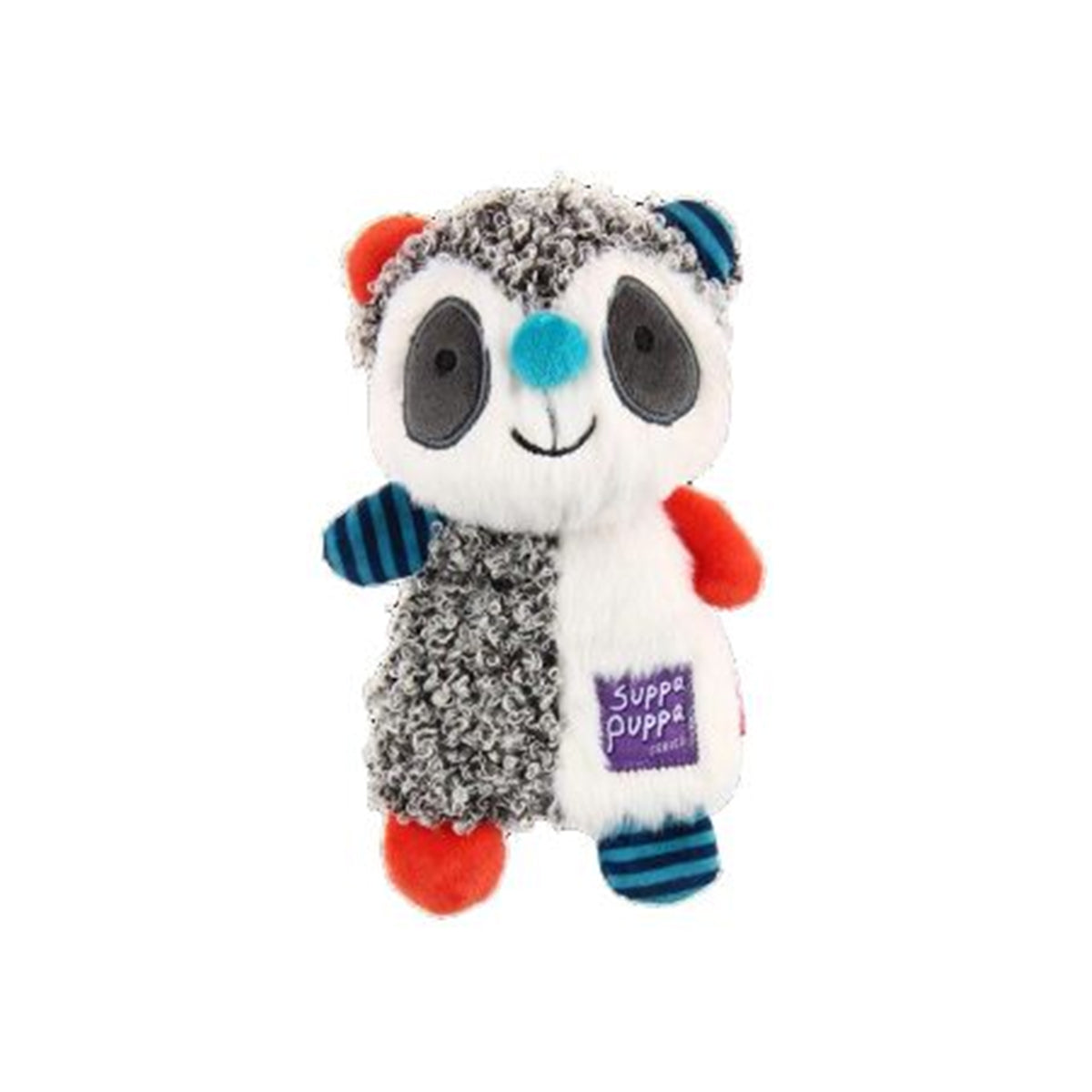 Gigwi - Suppa Puppa Racoon Squeaker / Crincle Inside