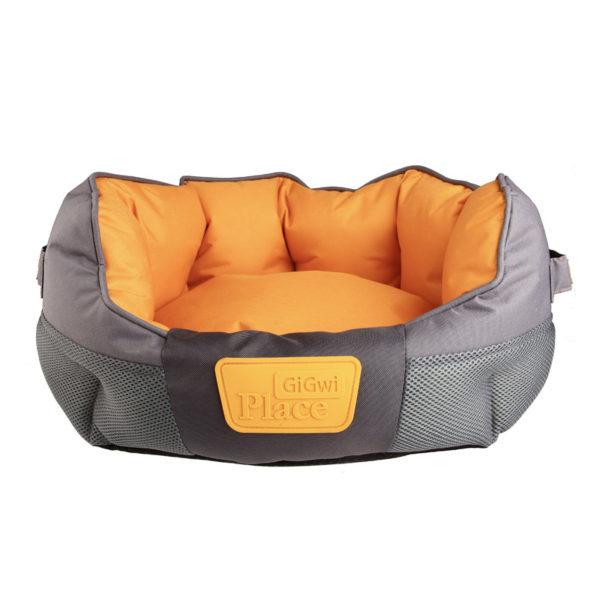 Gigwi - Place Soft Bed TPR Gray & Orange