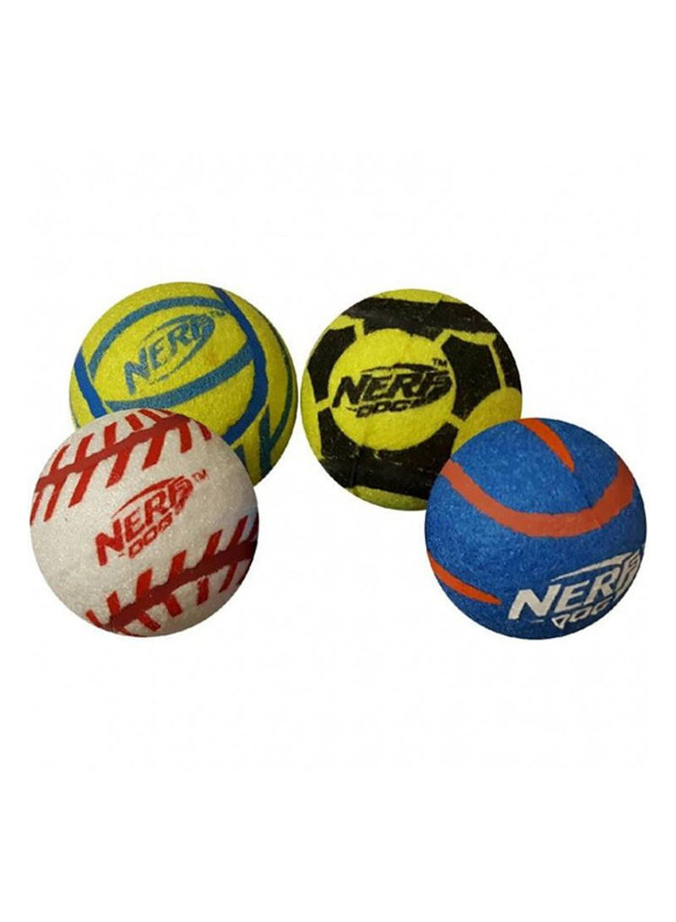 Hagen Solid Tuff Sports Balls Medium (Pack of 4)