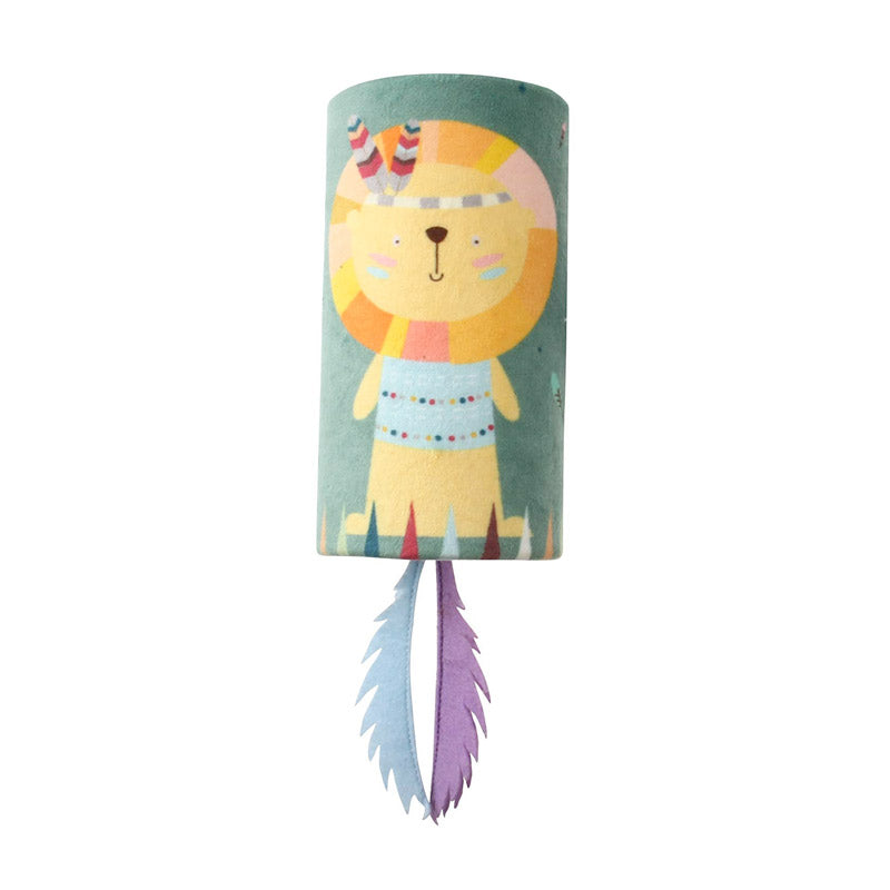 Gigwi Happy Indian Melody Tube w Feather & Sound Chip - Cat toys