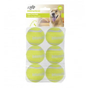 INTERACTIVE HYPER FETCH TENNIS BALLS- 6 PCS