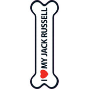 I Love My Jack Russell Magnet