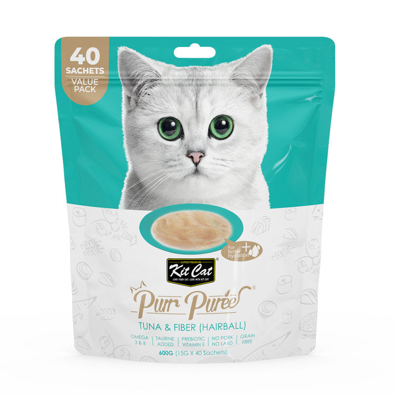 Kit Cat Purr Puree - Tuna-Fiber