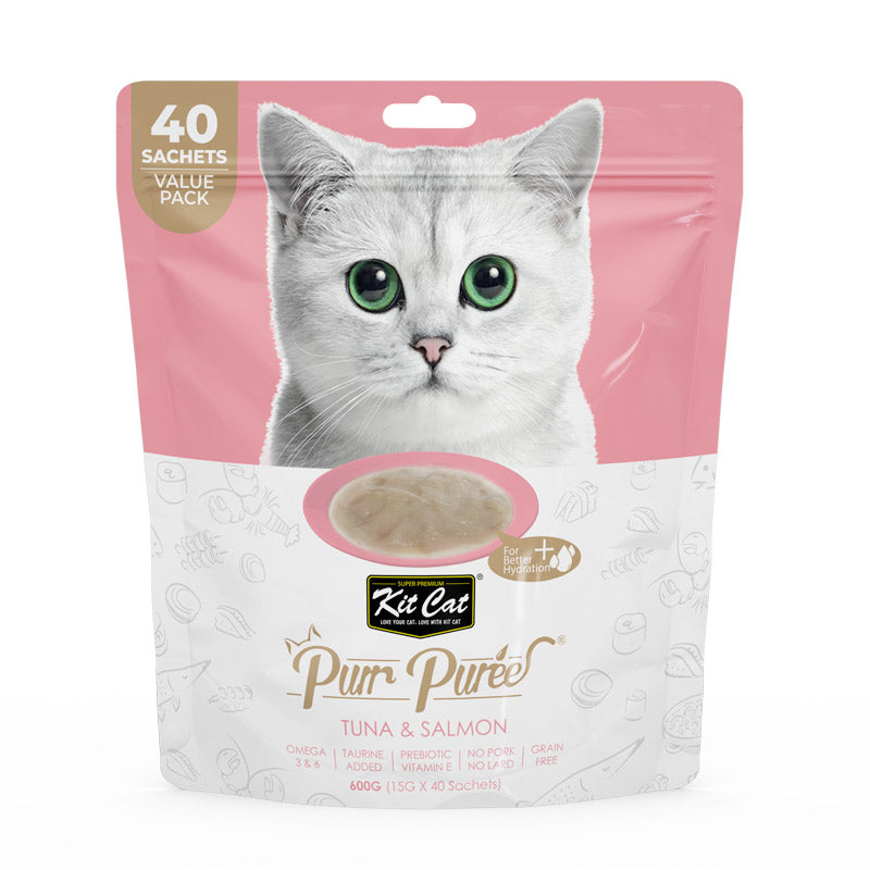 Kit Cat Purr Puree - Tuna-Salmon