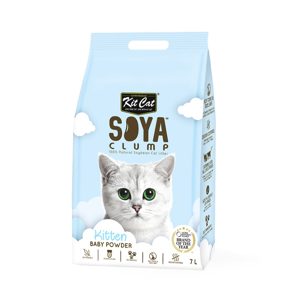 Kit Cat - Soyaclump Soyabean Litter 7L