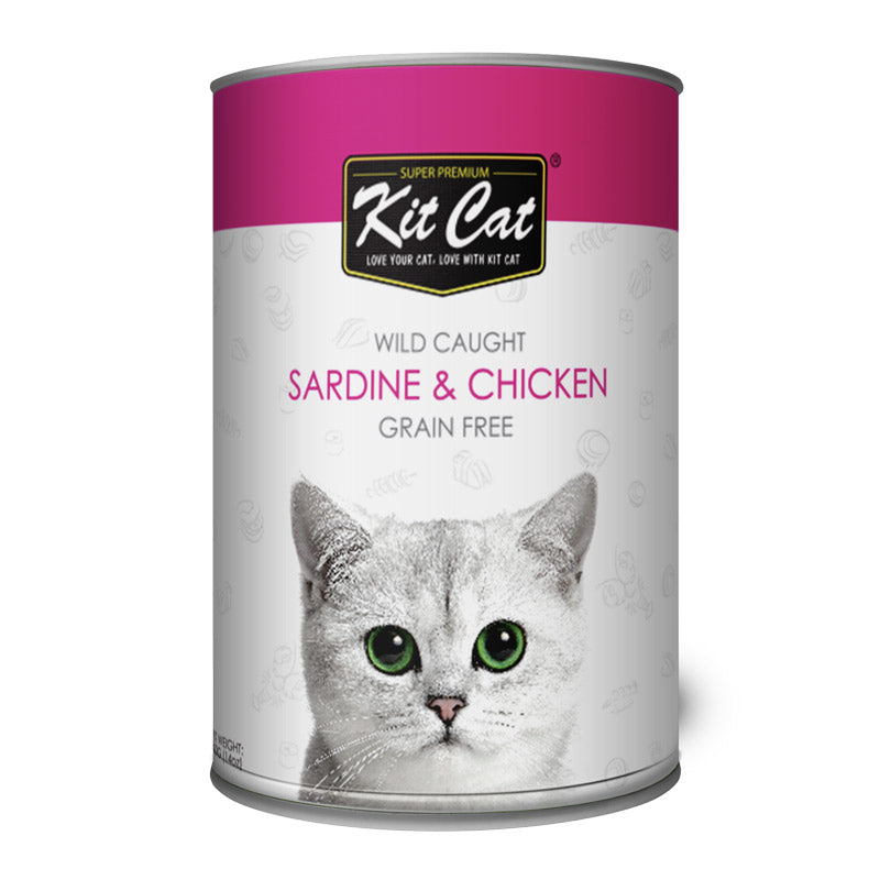 Kit Cat - Wild Caught Sardine & Chicken 400grm