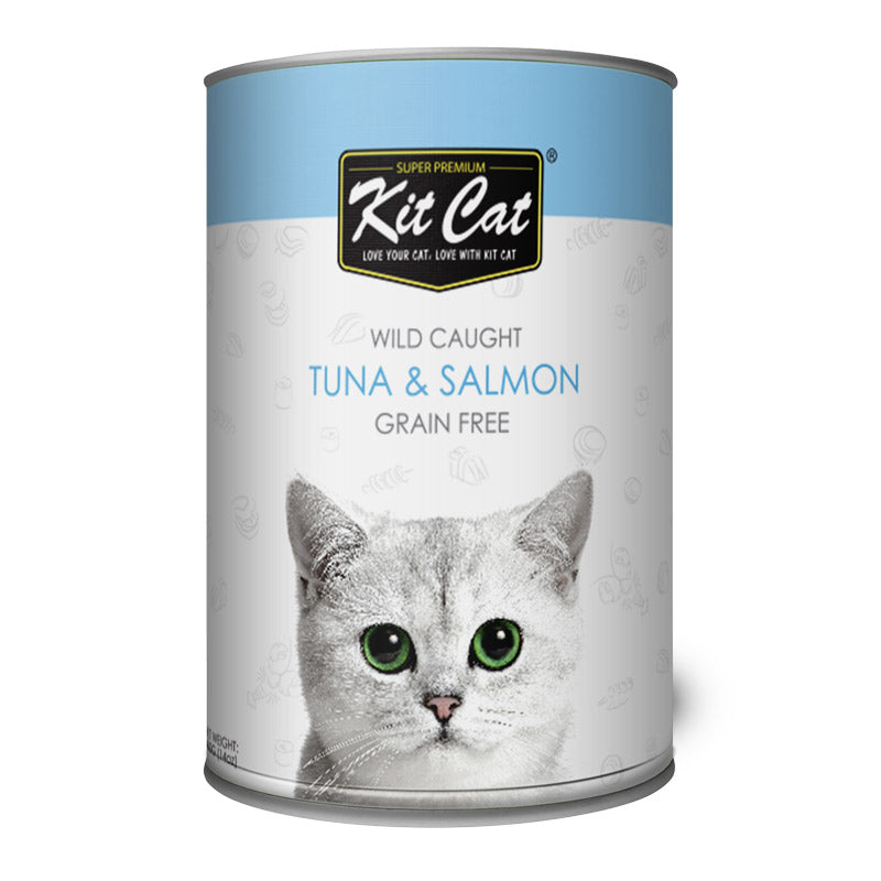 Kit Cat - Wild Caught Tuna & Salmon 400grm