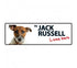 MAGNET & STEEL - Jack Russell (Lives Here) SIGN (LAND)