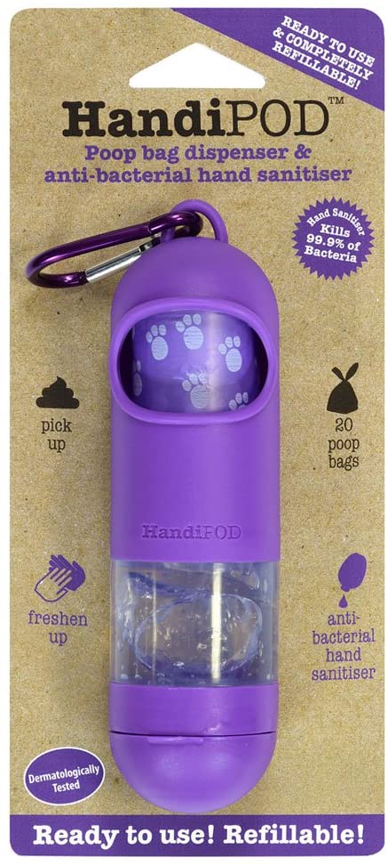 HandiPOD Poo Bag Dispenser -Purple
