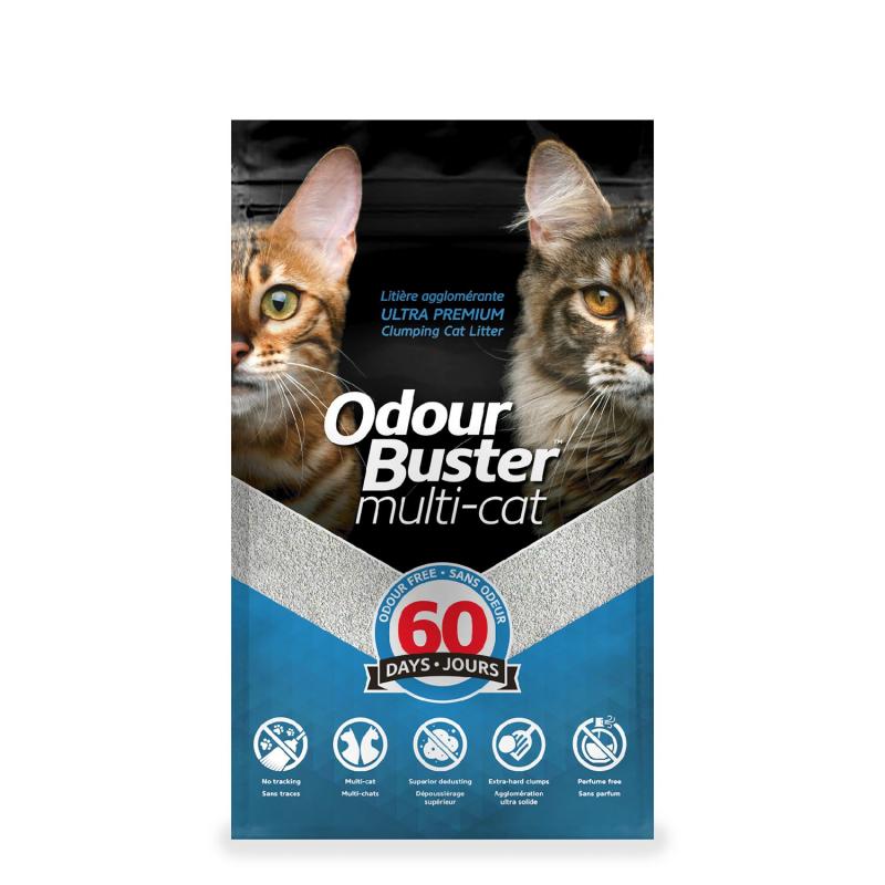 MULTICAT CLUMPING LITTER (12KG) – UNSCENTED