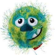 GiGwi Crazy Plush and Rubber Ball Dog Toy with Squeaker
