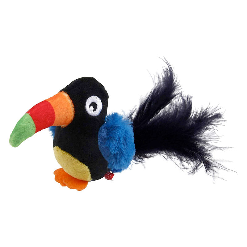 Melody Chaser (Toucan) with motion Activated Sound Chip - Cat Toys 