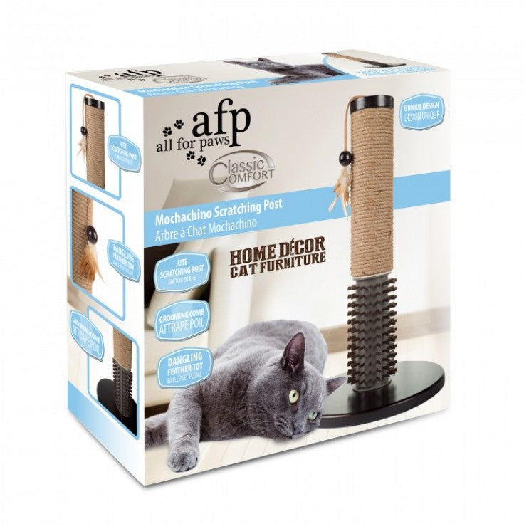 Mochachino-Scratching-Post-with-Rubber-Bristles