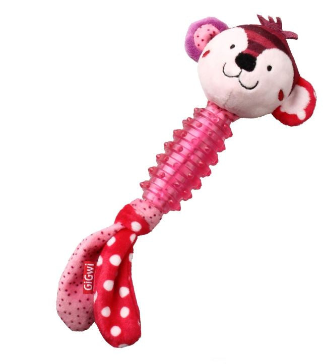 Gigwi - Suppa Puppa Monkey W/ Squaker Inside Plush/Tpr Xs