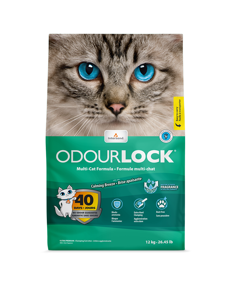 Odourlock Calming Breeze Clumping Cat Litter