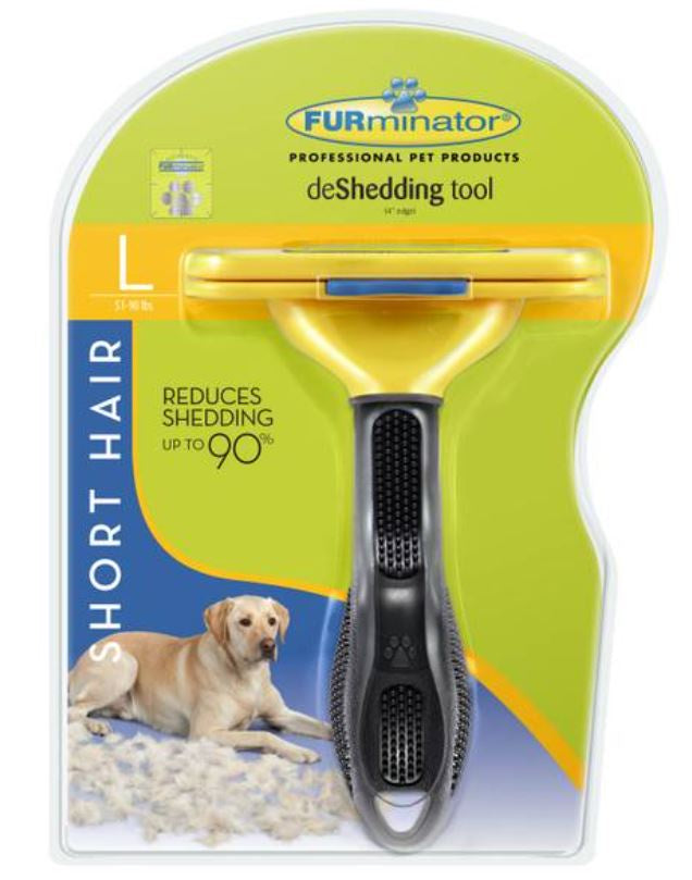 PL - Furminator Short Hair Deshedding Tool For Large Dogs