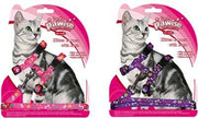 PawiseKittenHarnessWith1.2Leash-PinkorPurple