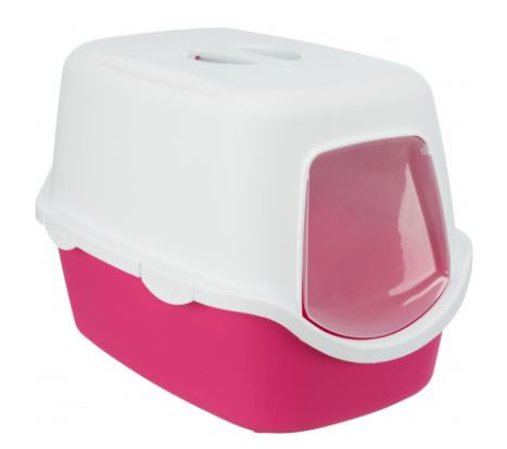 Trixie Vico Litter Box W/ White Hood For Cats - 40X40X56Cm