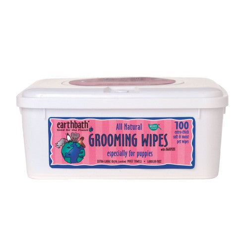 Earthbath Puppy Wipes W Awapuhl B Fresh Cherry Essence - 100 pcs
