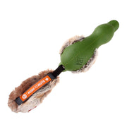 Push To Mute Duck with Plush Tail Green