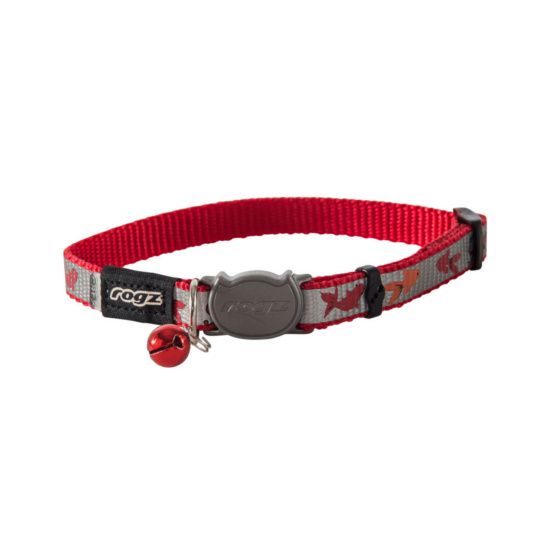 Rogz Reflecto cat Collar Red Fish