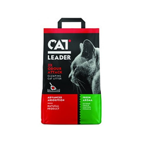 Geohellas Cat Leader Clumping 2XOdour Attack Fresh Aroma Cat Litter