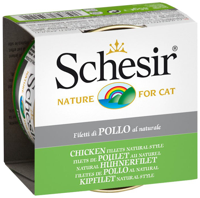 Schesir - Cat Can Natural Style Brine 85Gm Chicken