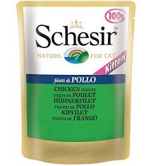 SCHESIR KITTEN POUCH CHICKEN FILLET 100GM
