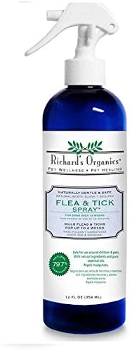 Synergy Labs - Richard Organic Flea & Tick Spray-Dog - 354 ML