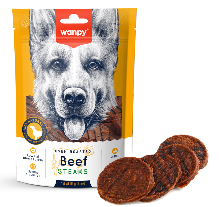 Wanpy - Grilled Beef Steaks 100g