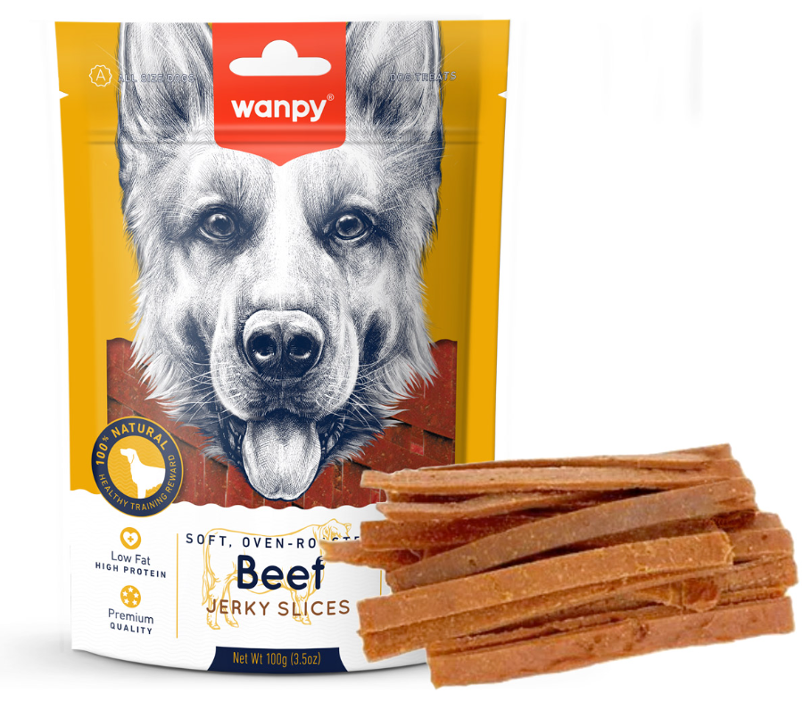Wanpy - Soft Beef Jerky Slices 100g