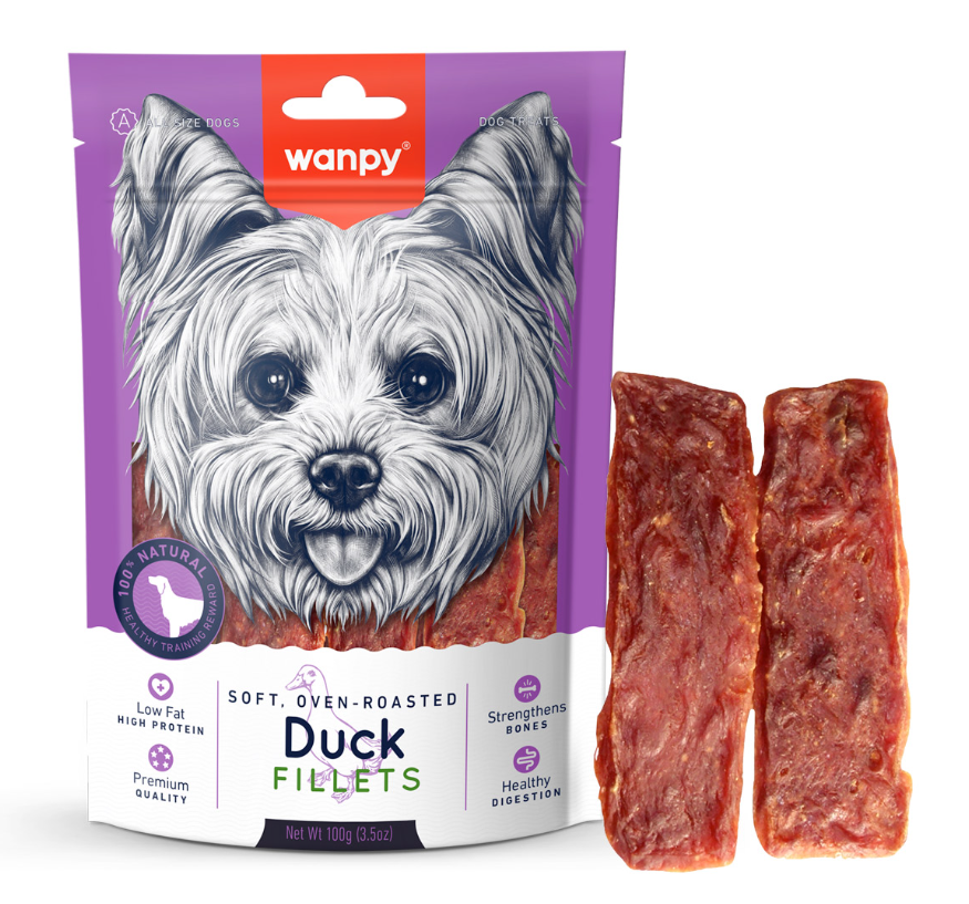 Wanpy - Soft Duck Fillets 100g