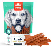 Wanpy Soft Lamb Jerky Slices Dog Treats 100g