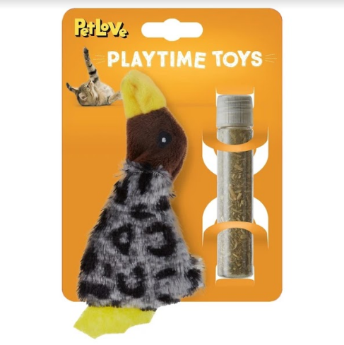 PetLove - Catnip Crinkle Refill - Duck