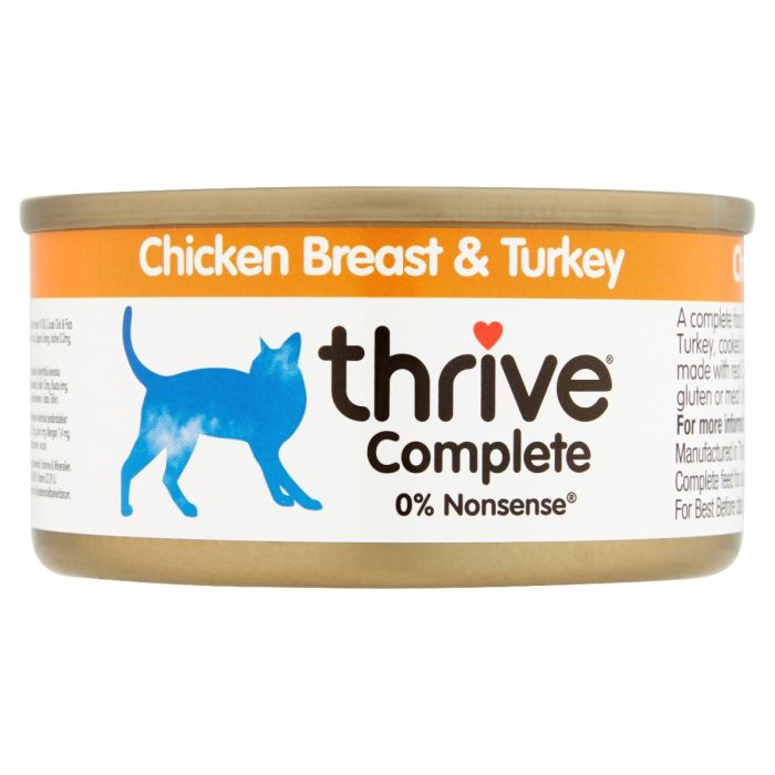 Thrive - Complete Cat Chicken & Turkey Wet Food 75g