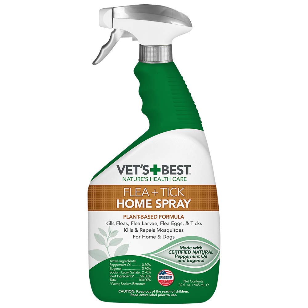 Vet's Best Flea and Tick Home Treatment Spray 32 oz