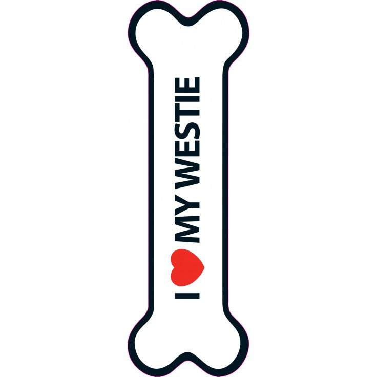 I Love My Westie Magnet
