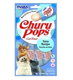 Inaba Churu Cat Pops Tuna Recipe, 15g x 4 Tubes