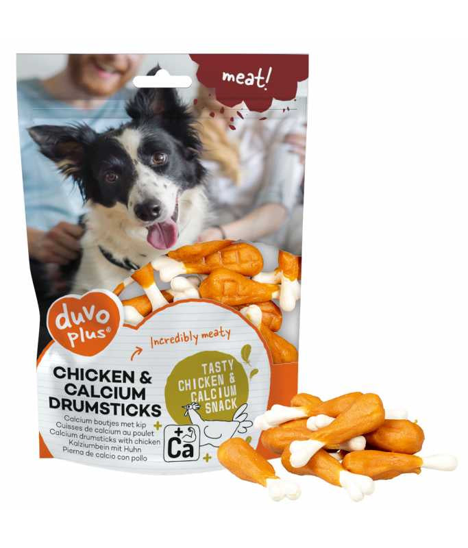 Duvo+ Meat! Chicken & Calcium Drumsticks 180G